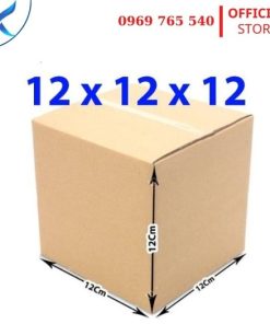 Thùng giấy 3L 12x12x12