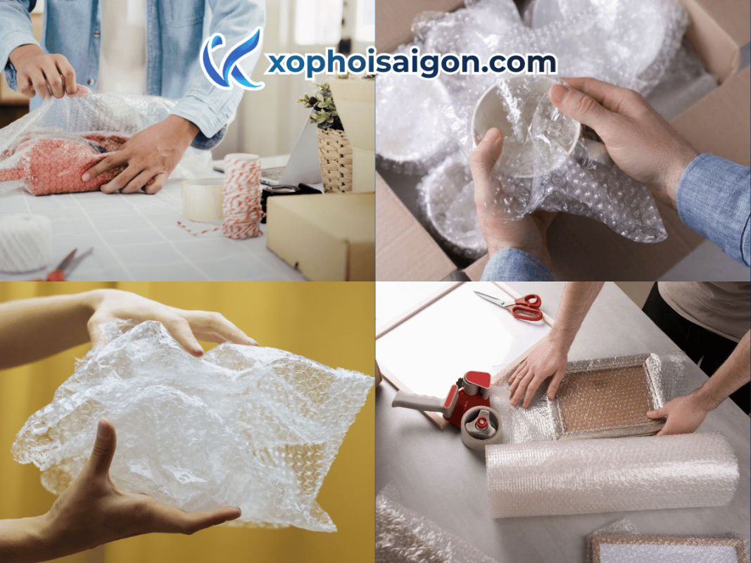 sử dụng xốp hơi